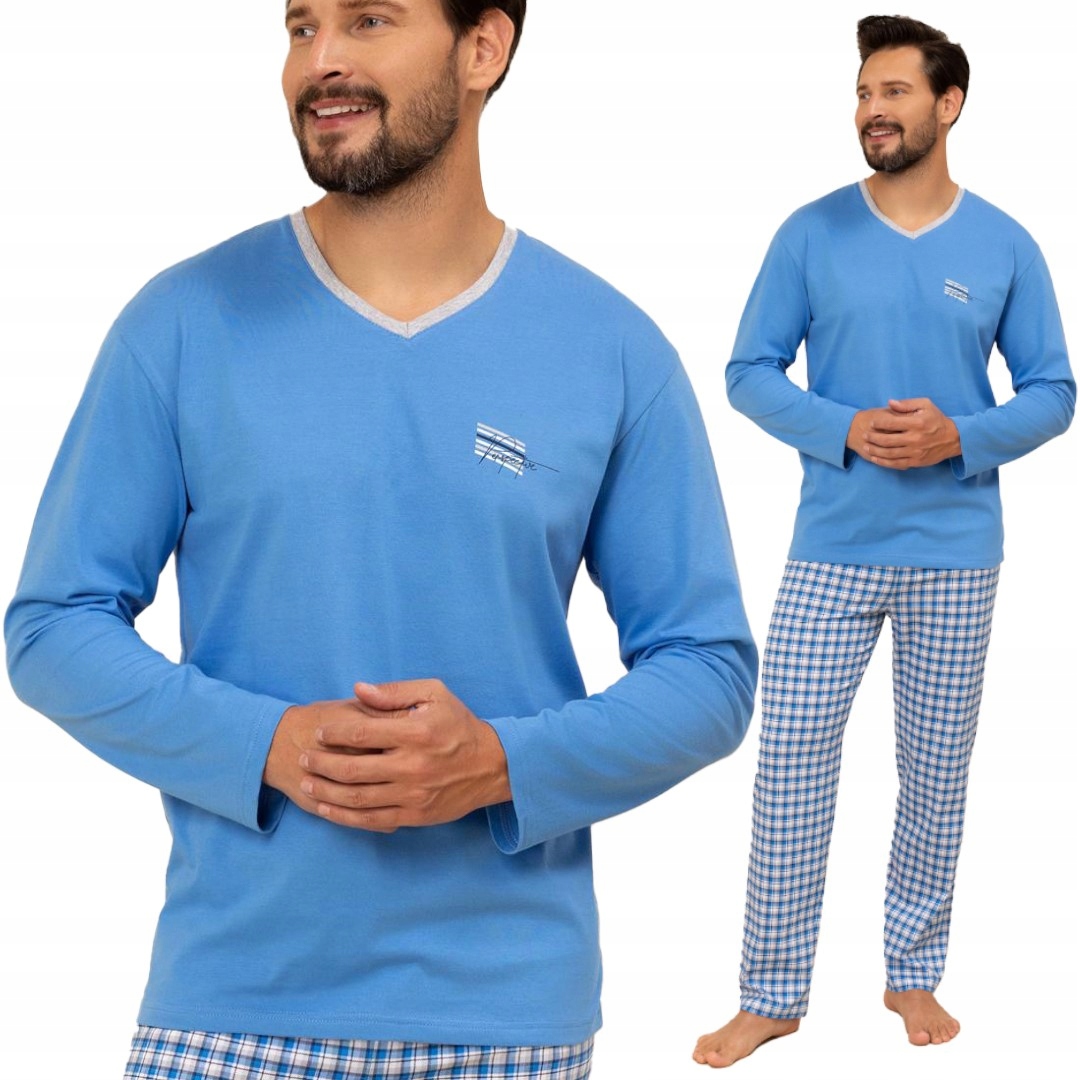 Pánské Pyžamo 491/XXL, Modré