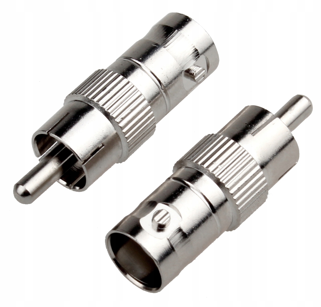 PRZEJŚCIE REDUKCJA GNIAZDO BNC WTYK CINCH RCA