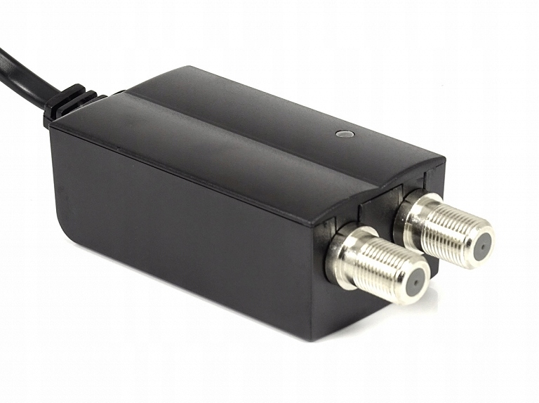 

Zasilacz antenowy Tv 12V 450mA Gniazdo F separator