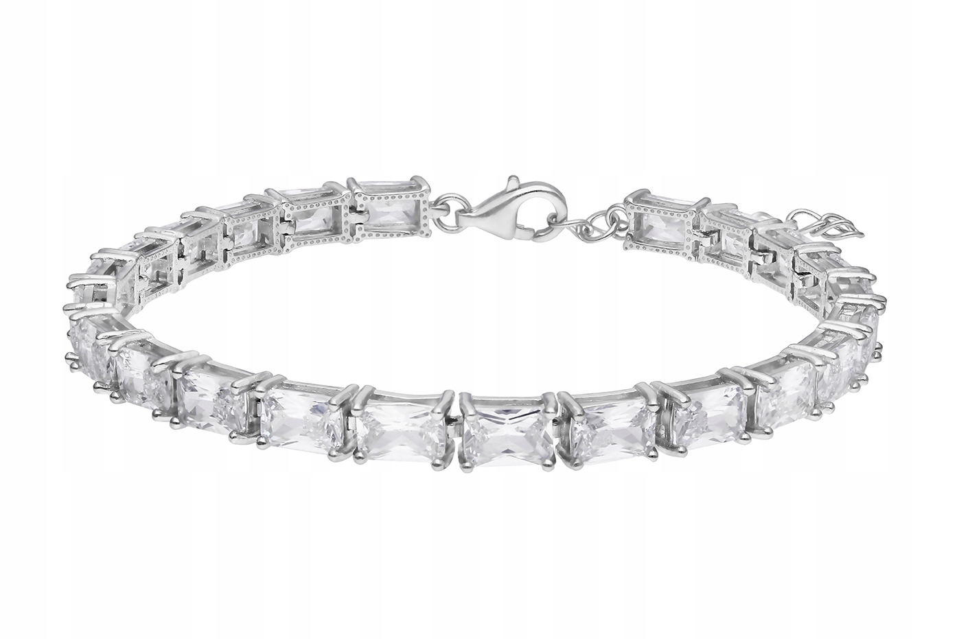 Stříbrný náramek Ag 925 s zirkonem IM0760923BR