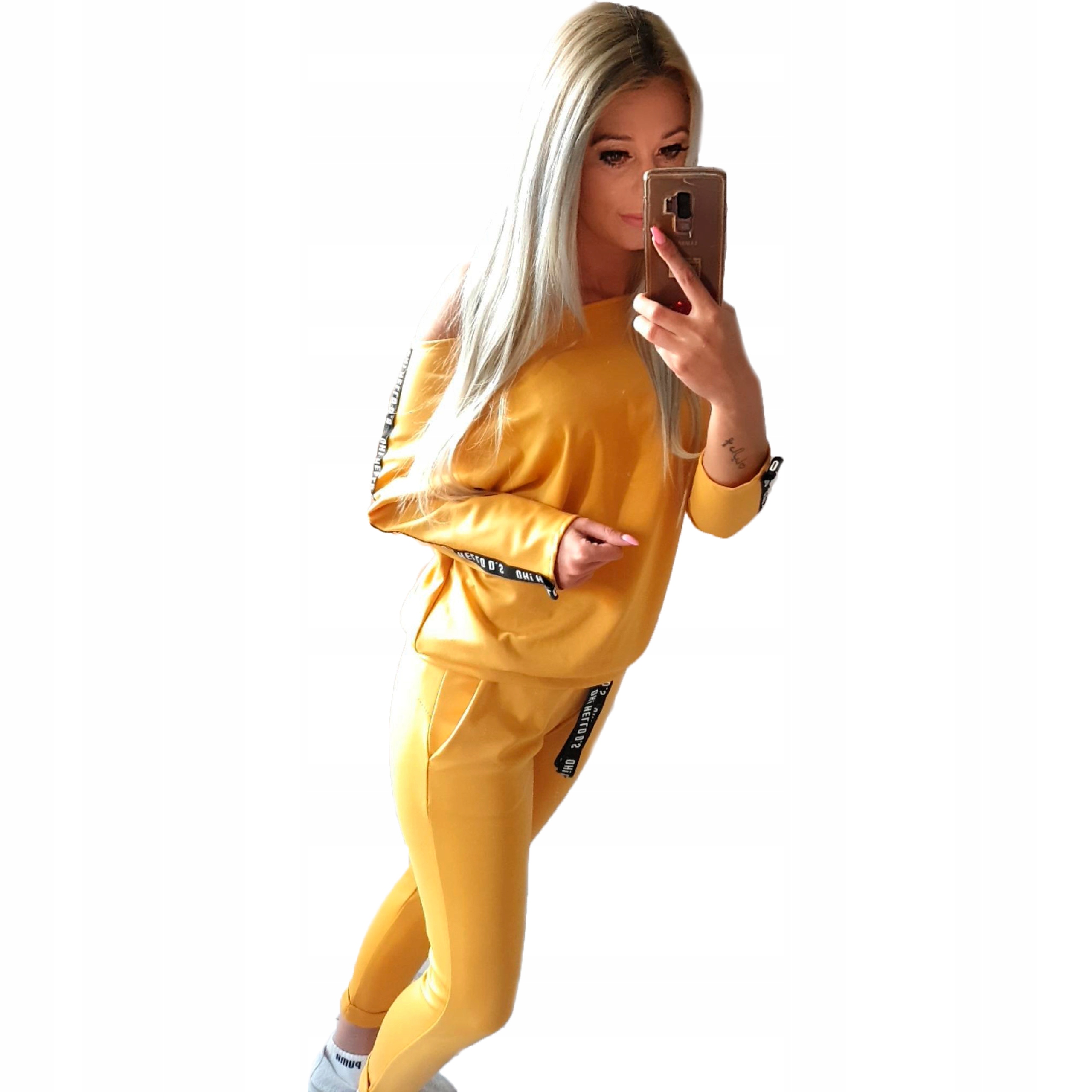 

Z201 Dres Z Lampasem Żółty r 38