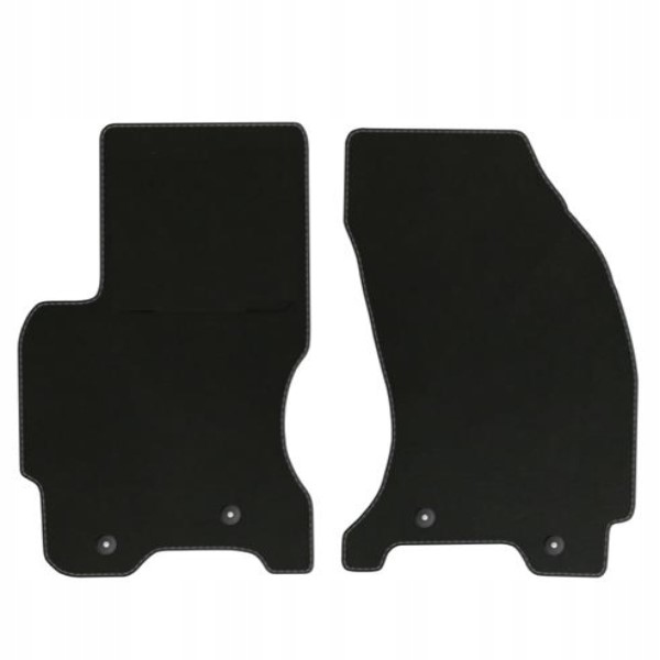 Jaguar X-Type 2001 - 2009 dywaniki welurowe PRZÓD LUX