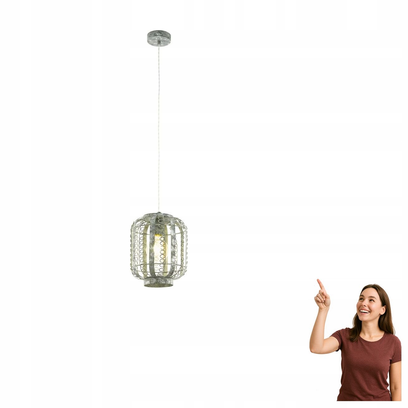 Závesná lampa Hagley 49133 Eglo