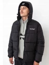 Zimní Bunda Kamuflage Puff Mini Logo Black