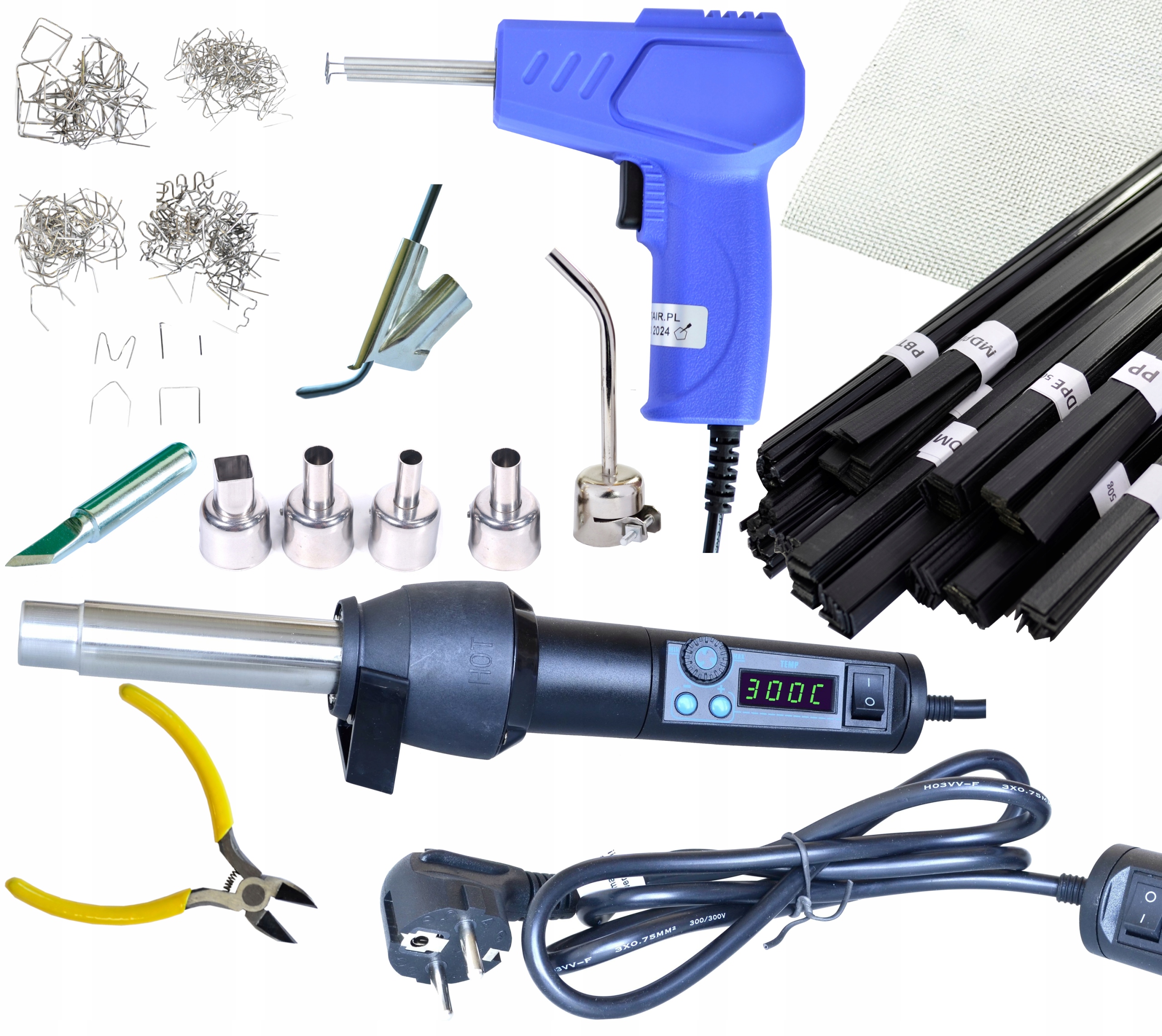 ZSZYWACZ PLASTIKU ZSZYWARKA SPAWARKA WEP 8858-I +6dysz BUT Siatka Spoiwa