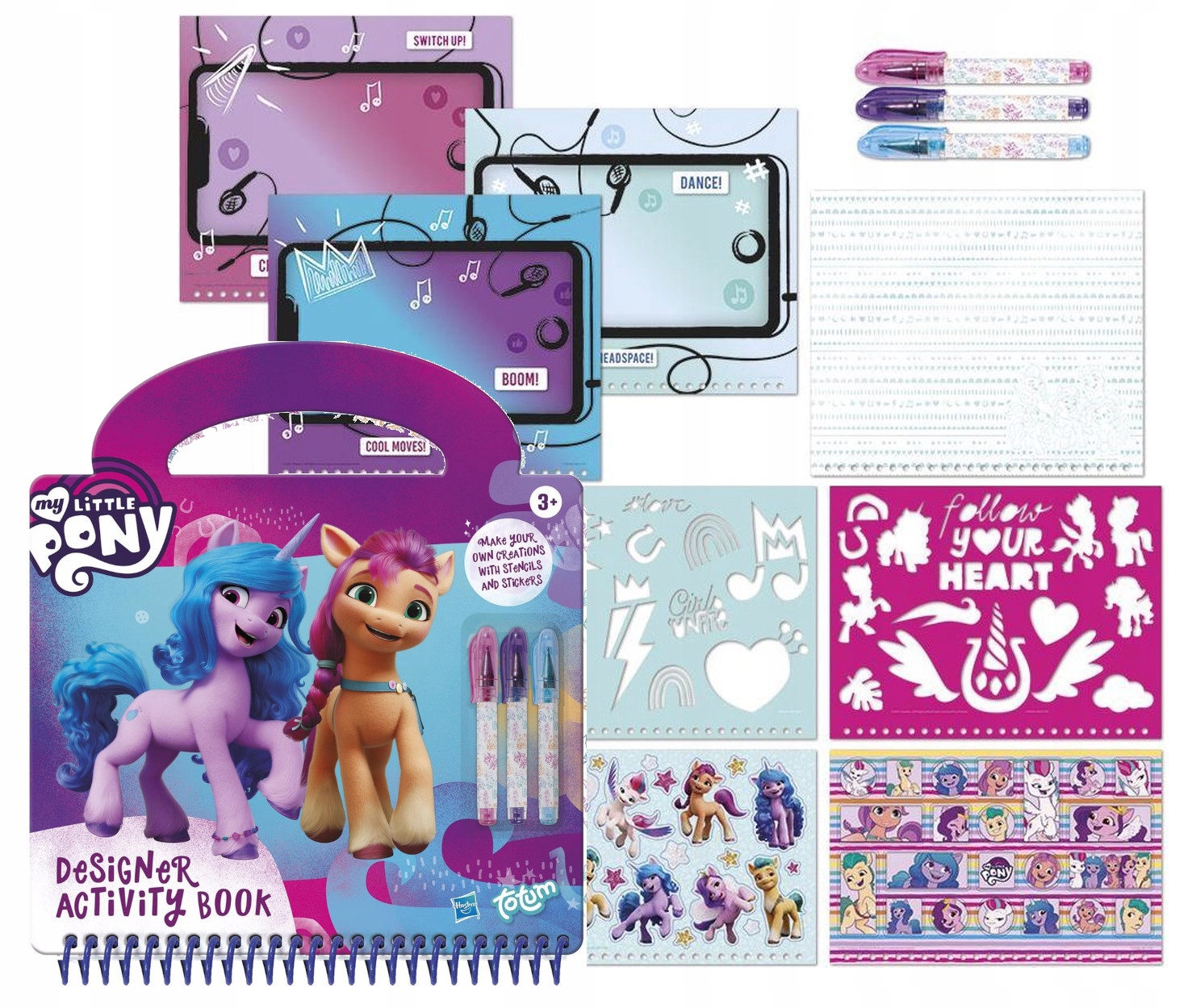 

Zestaw kreatywny rysowania szablony My Little Pony