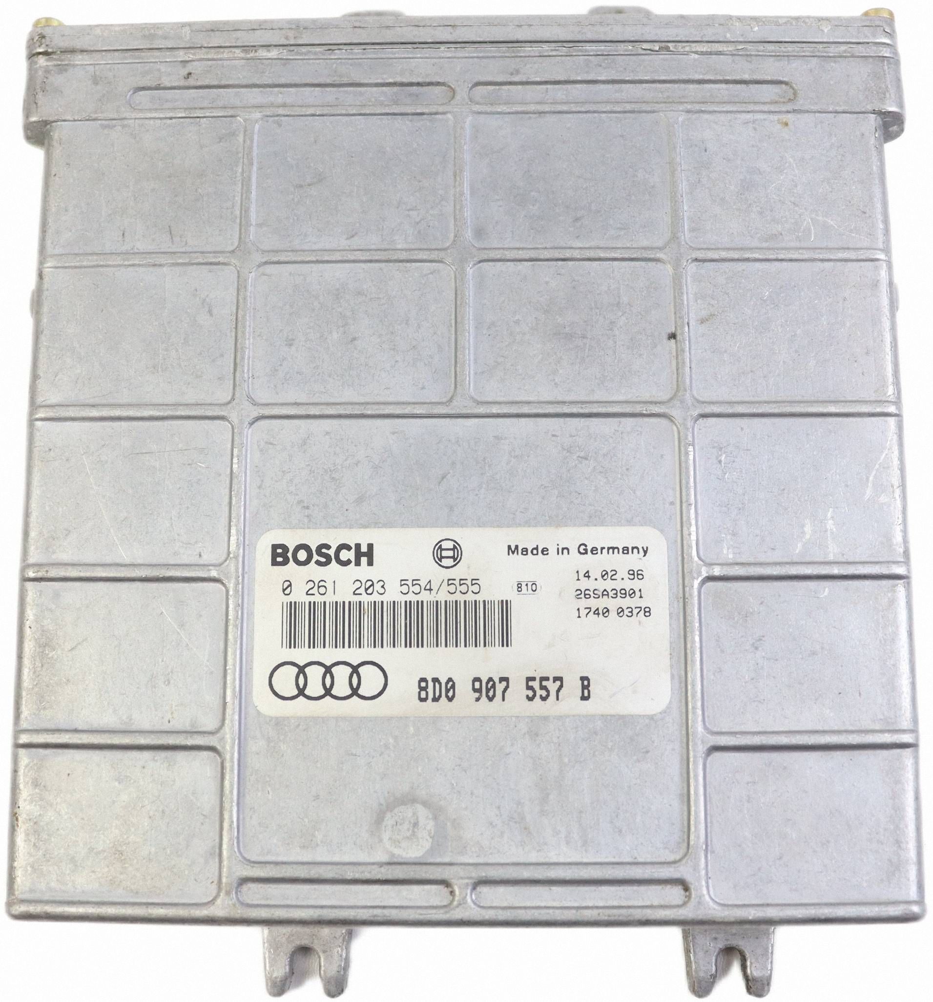 AUDI A4 B5 computer modulo Centralina Motore 1.6 8V 8D0907557B 0261203554