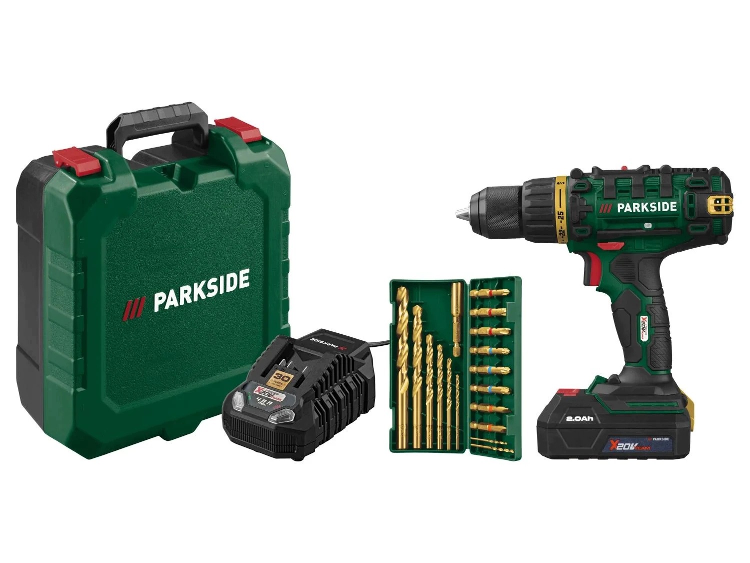 Akumulatorowa wiertarko-wkrętarka 20 V Limited Edition Pabs 20-Li G8