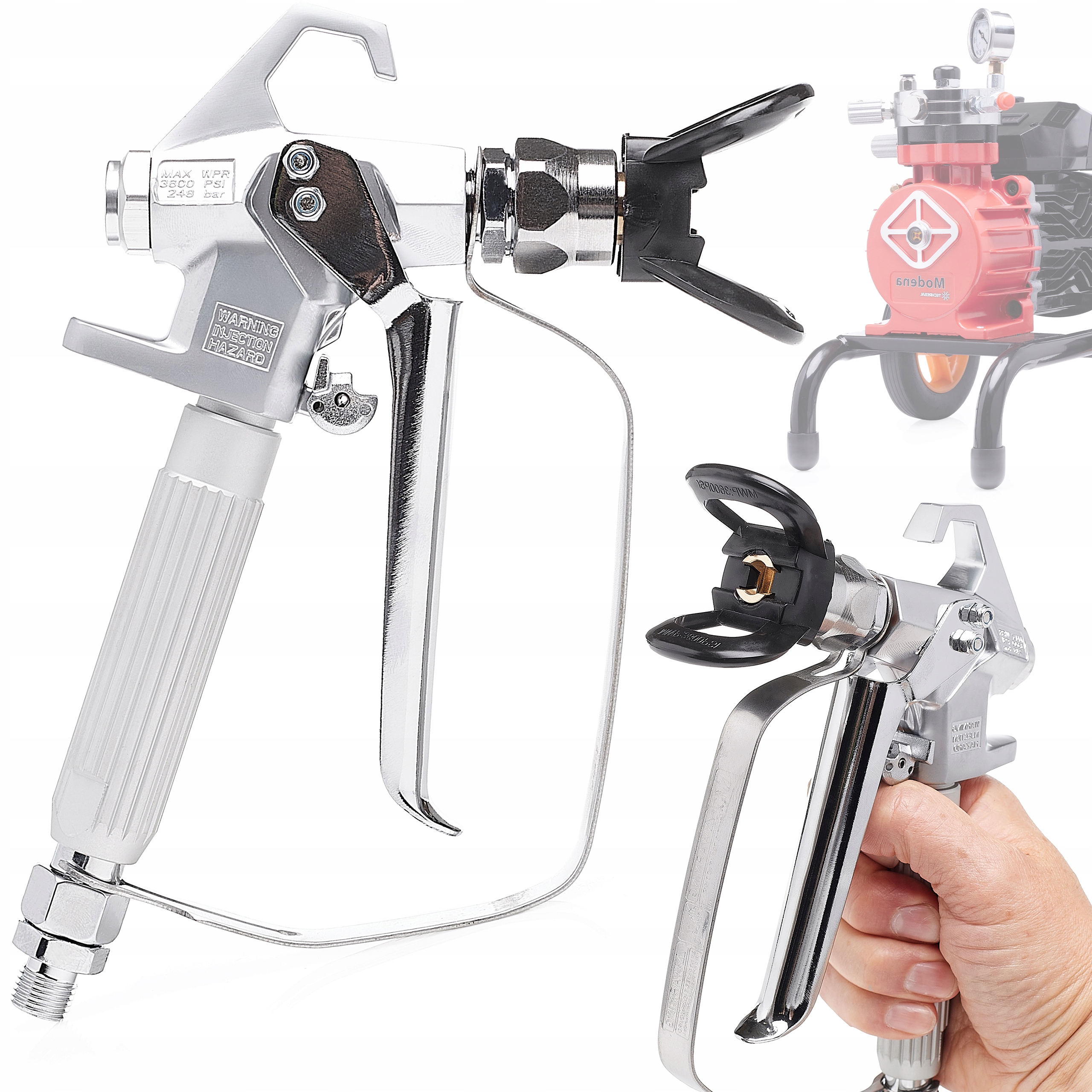 Pistole Pro Malířský Agregát Techrebal F5 Malířská Wagner Dedra Graco