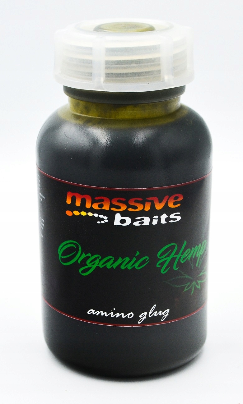 Massive Baits Amino Glug 250ml Organic Hemp dip