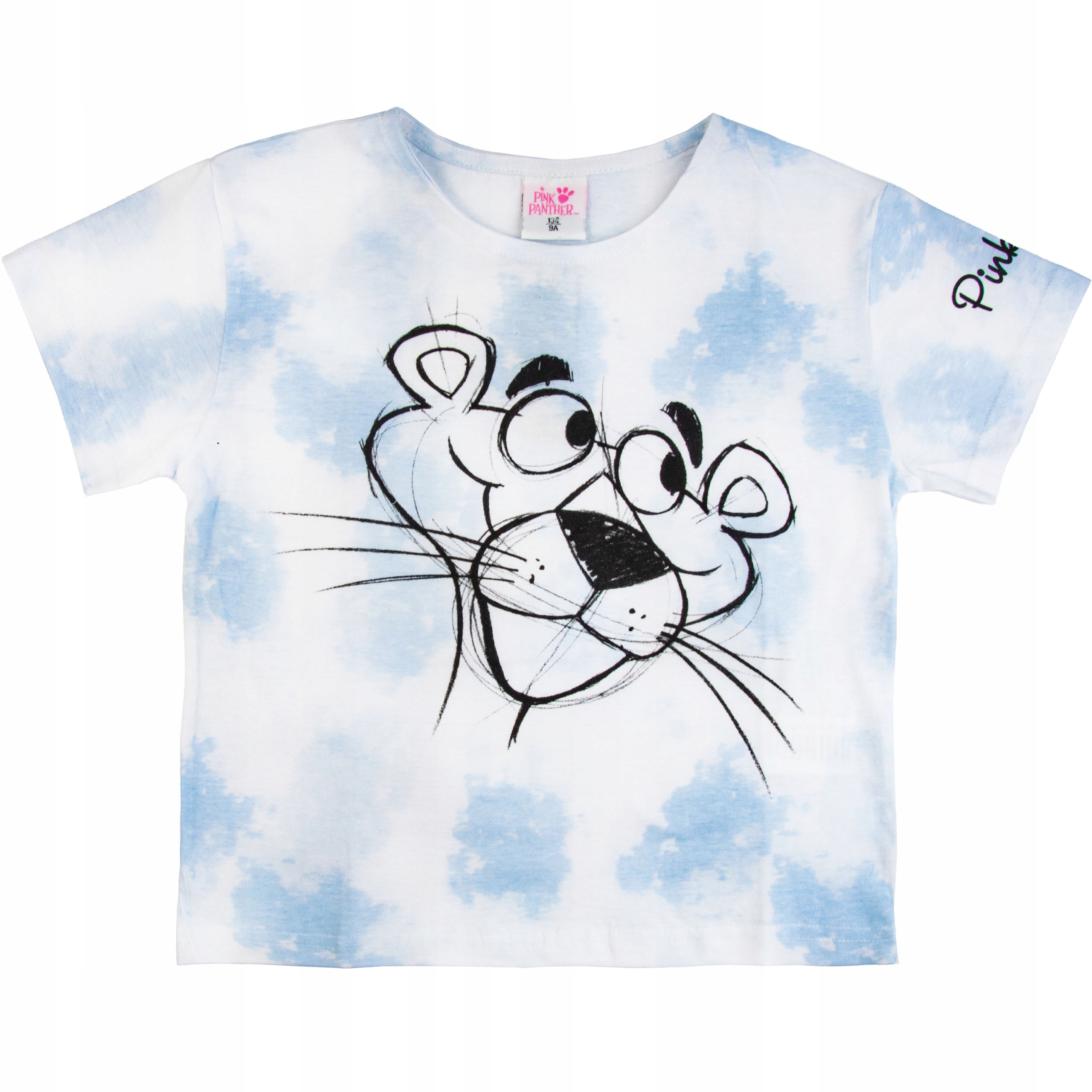 

T-shirt koszulka Różowa Pantera biała 164