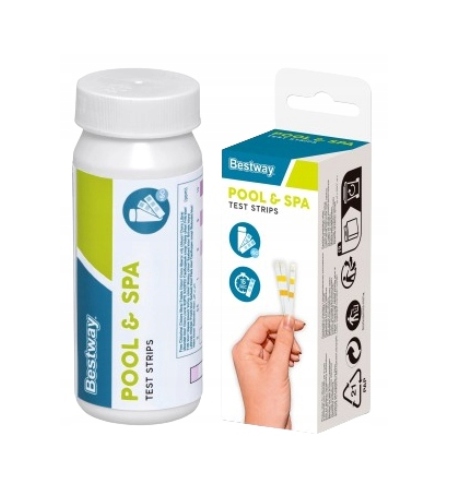 TESTER PH ZASADOWOŚCI I CHLORU 3w1 BESTWAY 58142