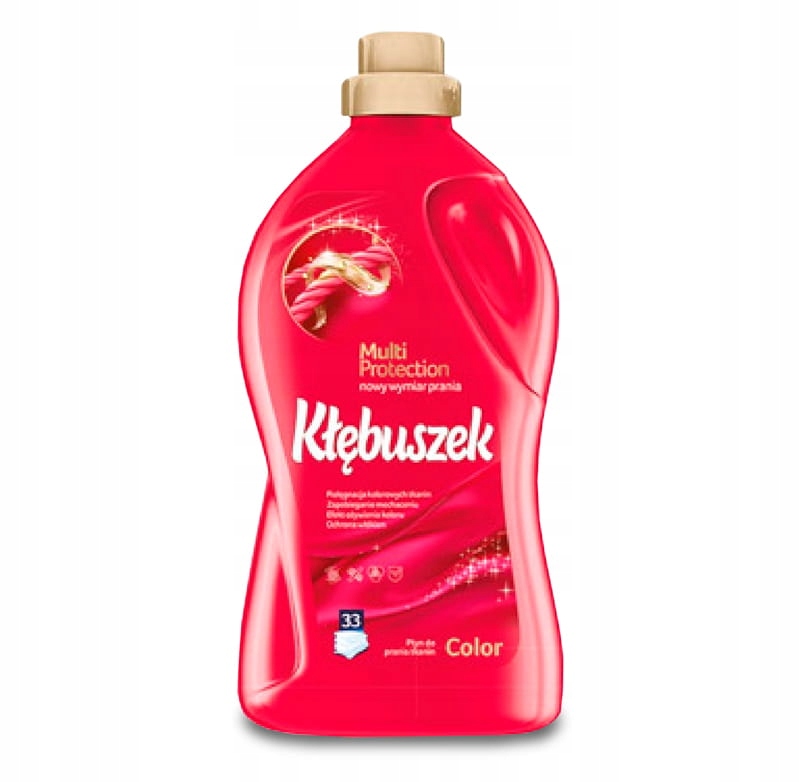 

Płyn do prania kolorów Kłębuszek 1,82 l 33p.