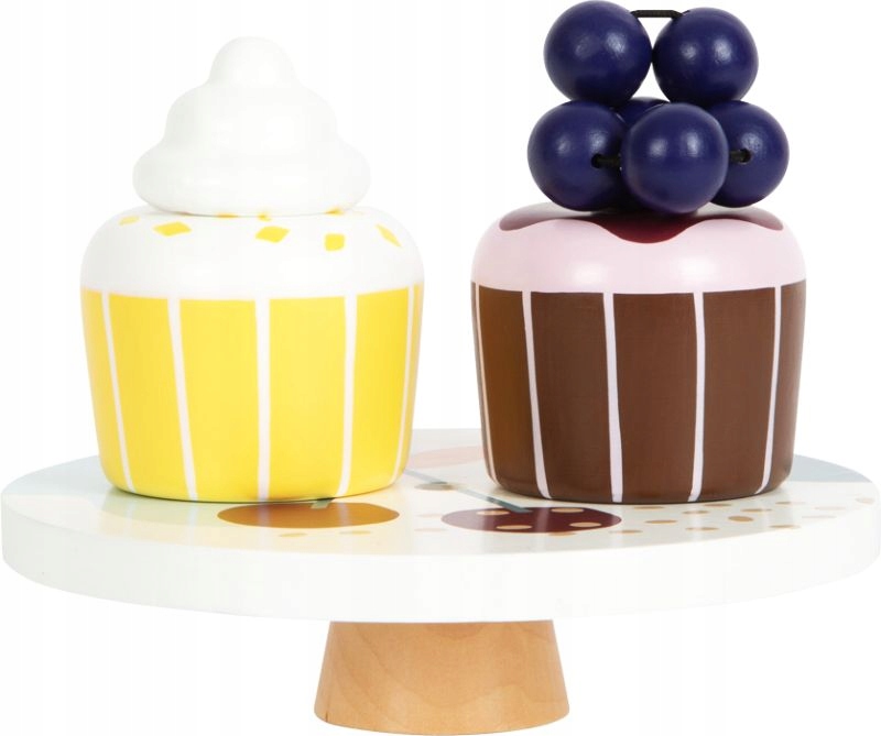 Zestaw serwowanie kawy i herbaty Tasty Small Foot Materiał drewno