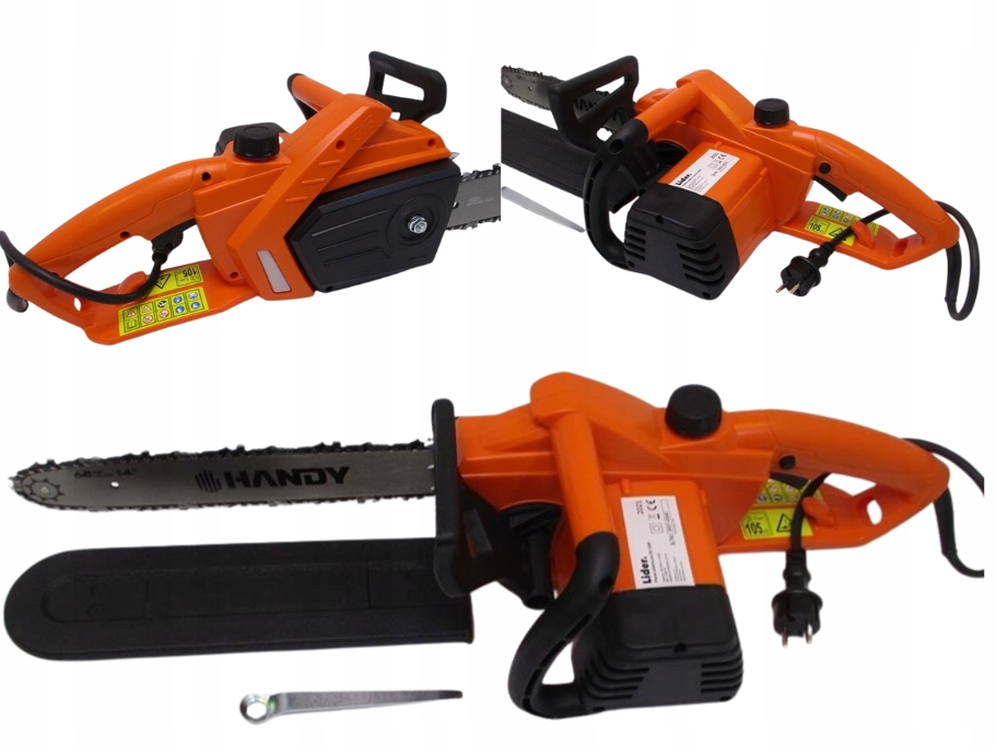 Piła Łańcuchowa Elektryczna 1800W 35CM Pilarka Do Drewna