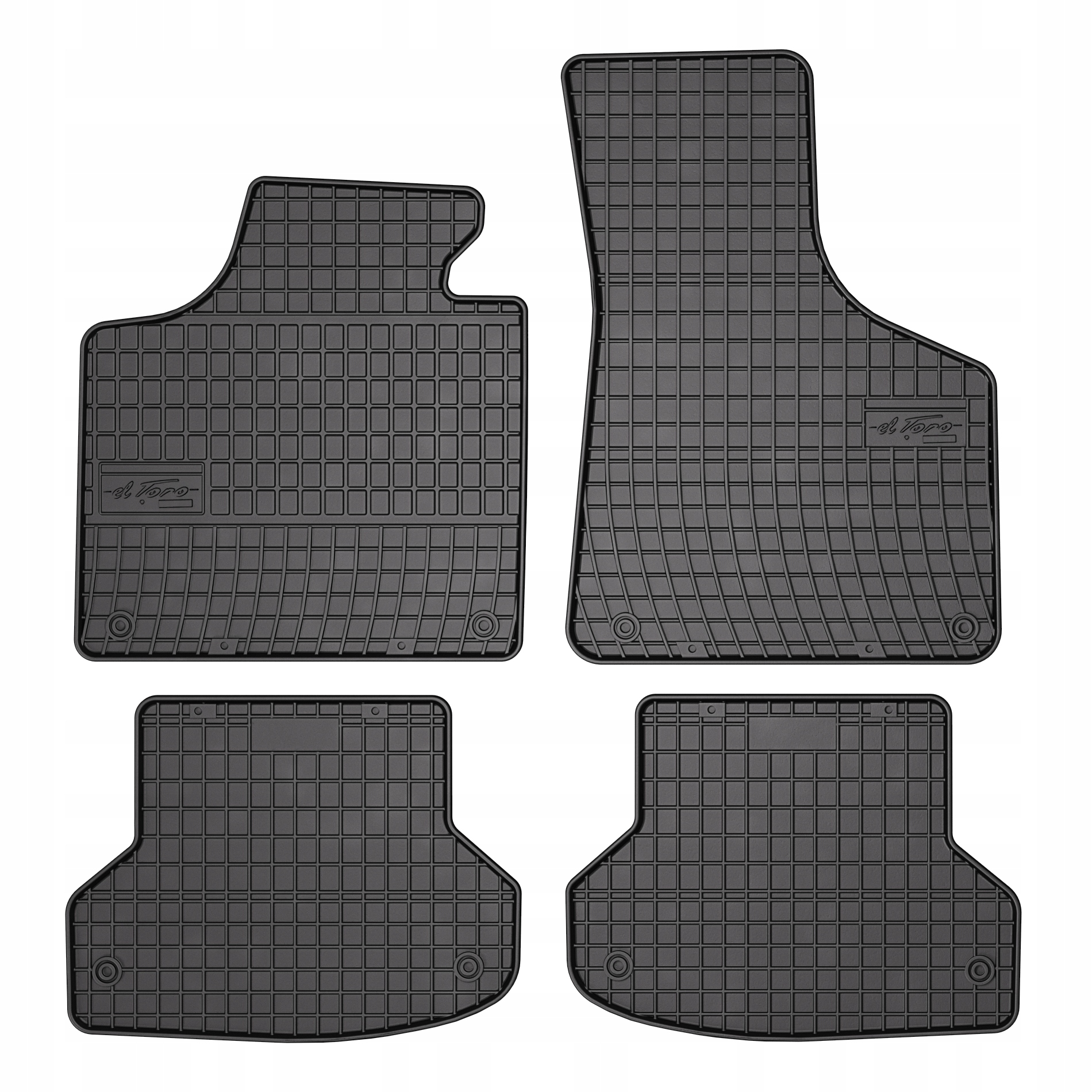 

Dywaniki gumowe ElToro do Audi A3 8P 2003-2013