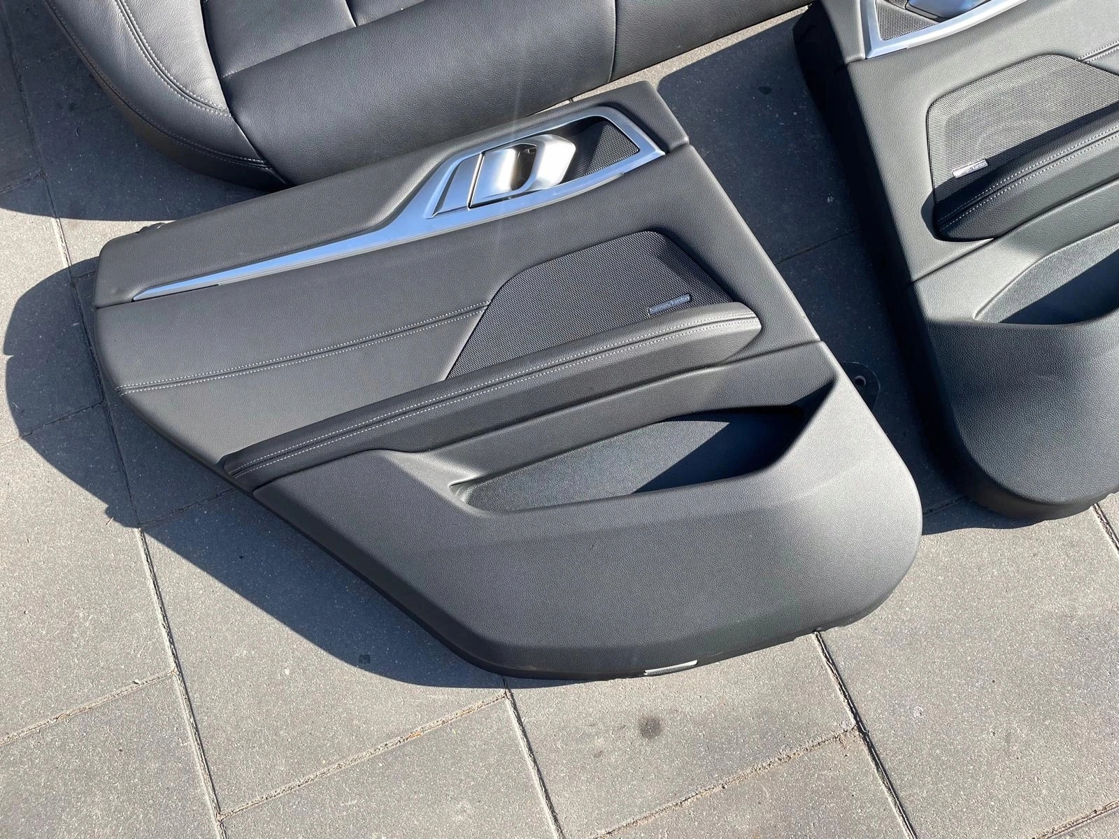 комплект европа оригинал кожа BMW 4 I4 G26 24R