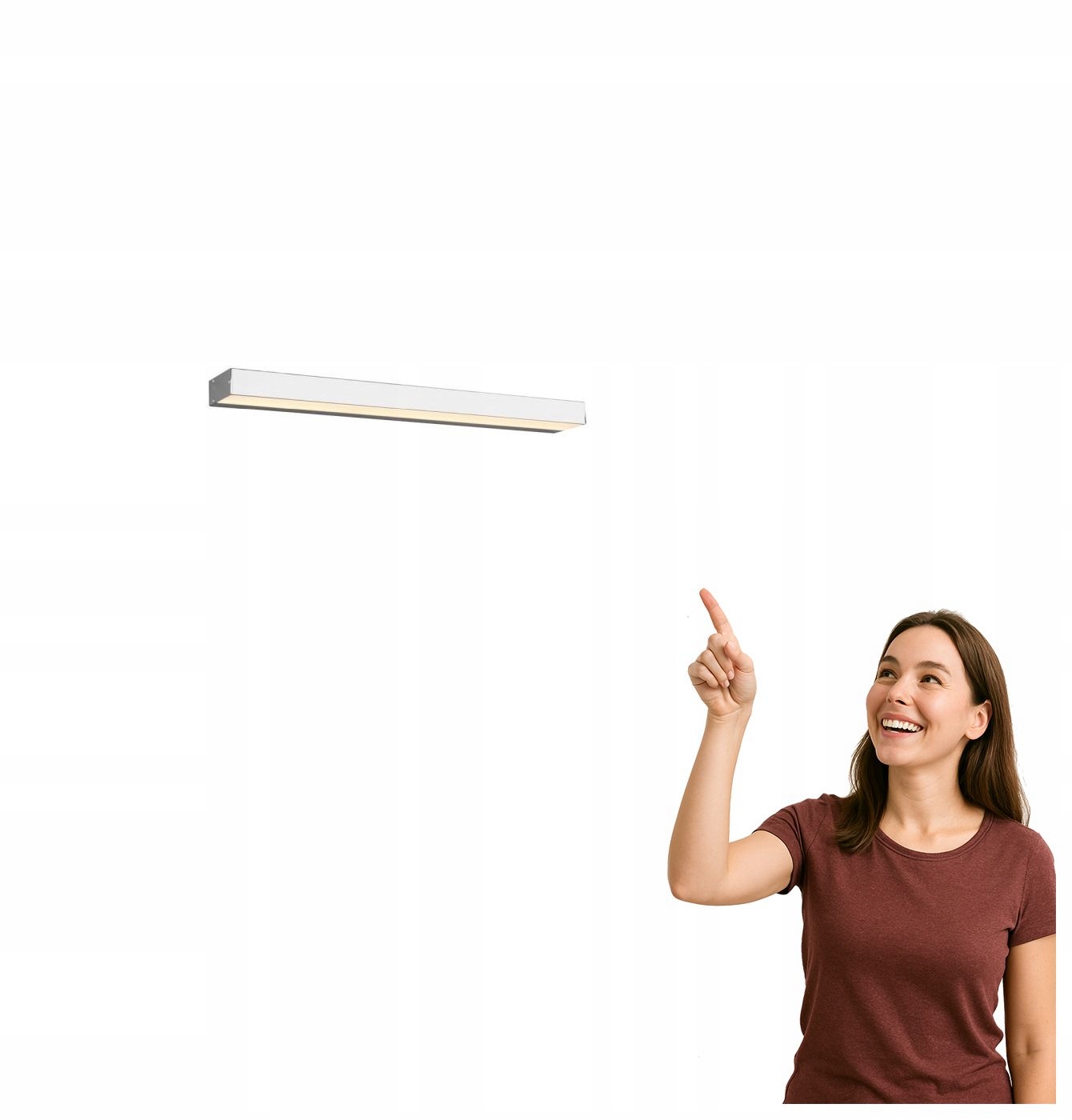 Kúpeľňová Led nástenná lampa 8W IP44 Rocco Trio