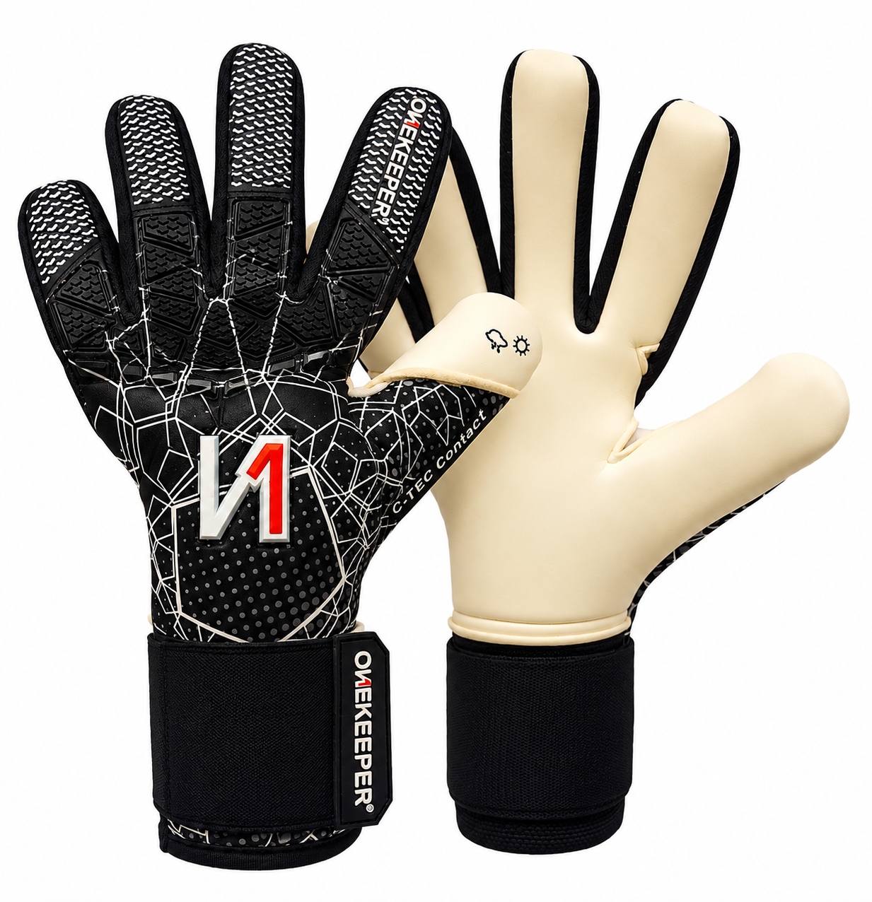 Dziecięce Rękawice Bramkarskie Junior Profesjonalne Onekeeper r.6