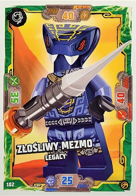 Lego Ninjago Karta Seria 7 nr 102