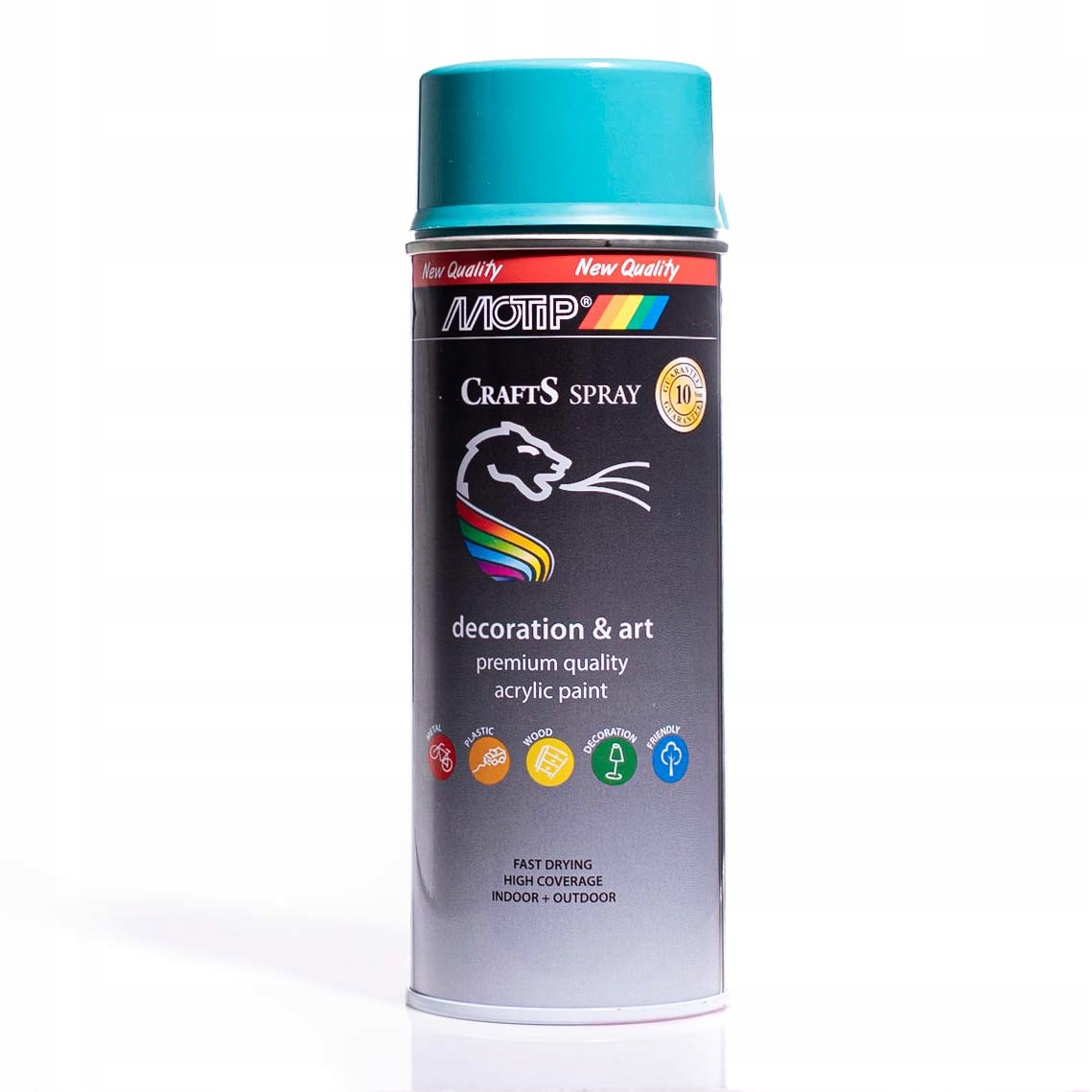 

Crafts Farba Spray Lakier Emalia 5018 Turkusowy