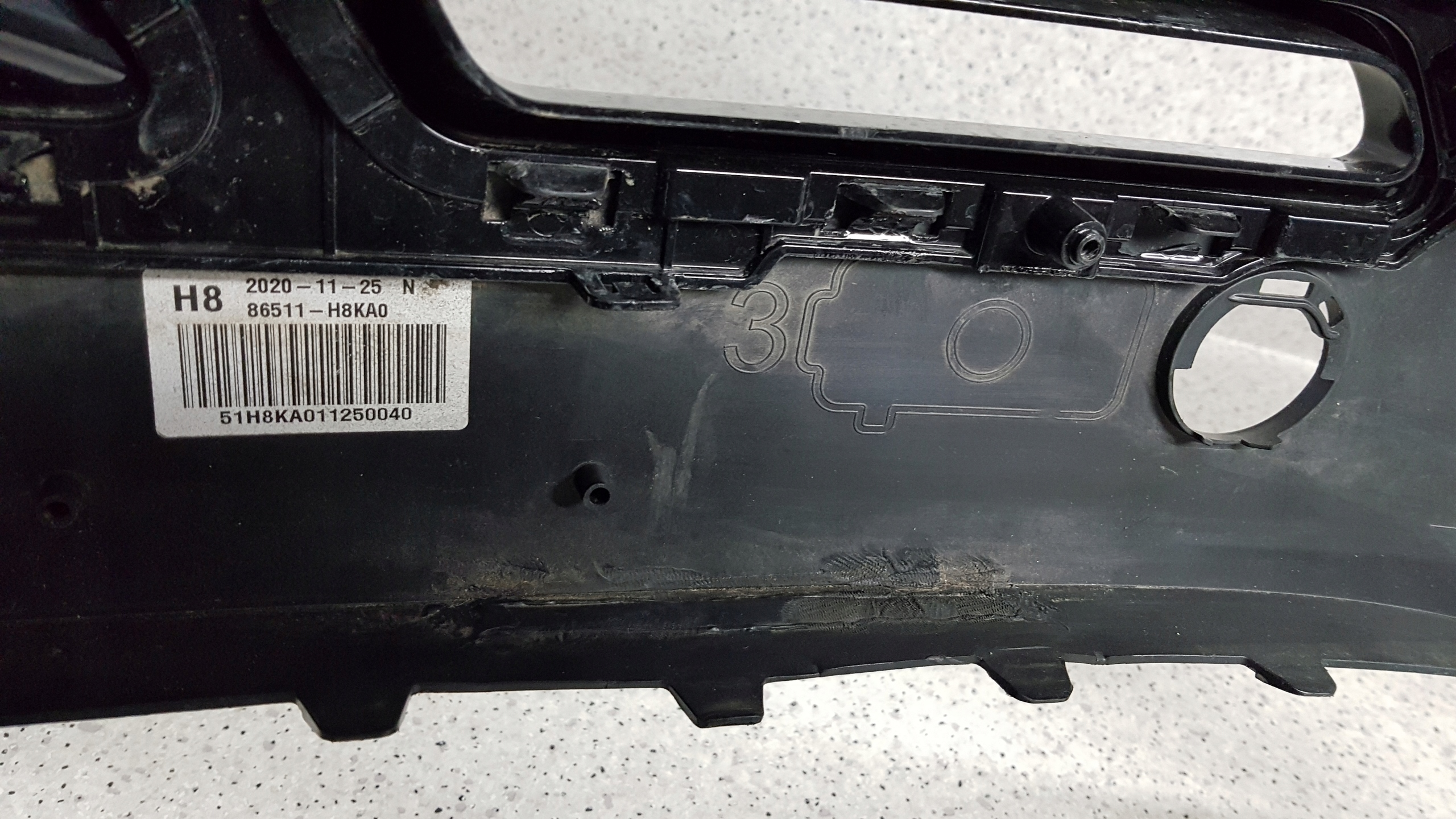 KIA STONIC GT - LINE 2017 - bumper front 8879