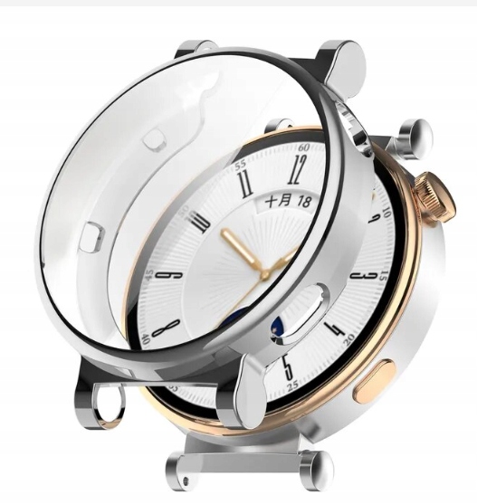 Etui Ochronne Silikonowe 2w1 do Huawei Watch GT 4 41mm|KOLORY Stan opakowania oryginalne