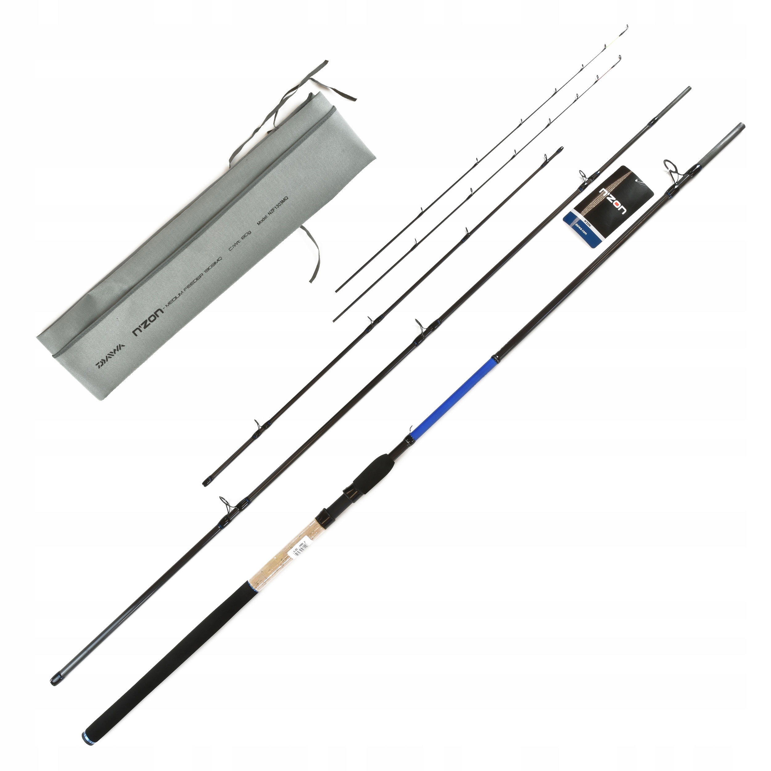 Wędka Daiwa N'zon Medium Feeder 396/-80g