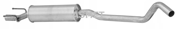 Tłumik wydechowy przód Asmet ASM05.101