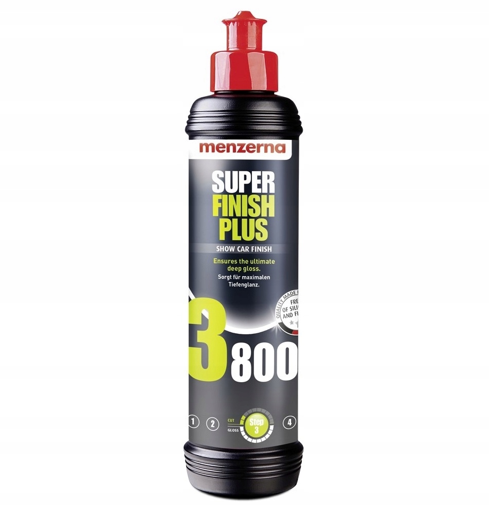 Menzerna 3800 Finish+ 250 ml Pasta Polerska Do Polerowania Lakieru