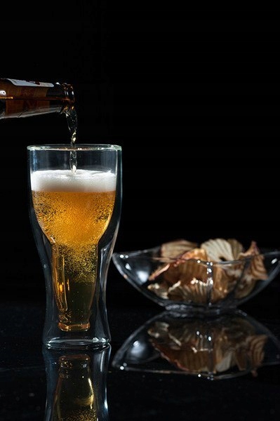 SZKLANKA ODWRÓCONA BUTELKA DO PIWA TERMICZNA Marka inna