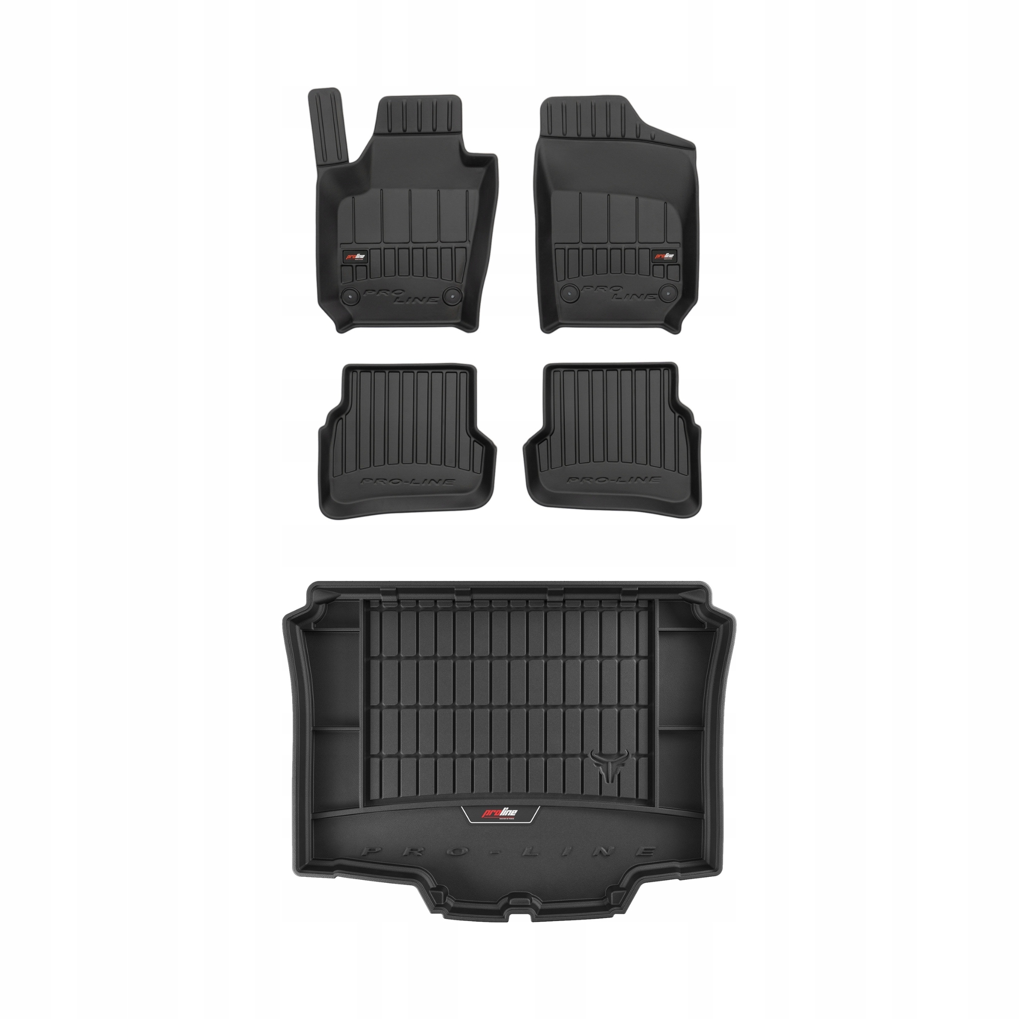 Frogum 3D Sada gumových koberců a rohože s logem pro Seat Ibiza IV