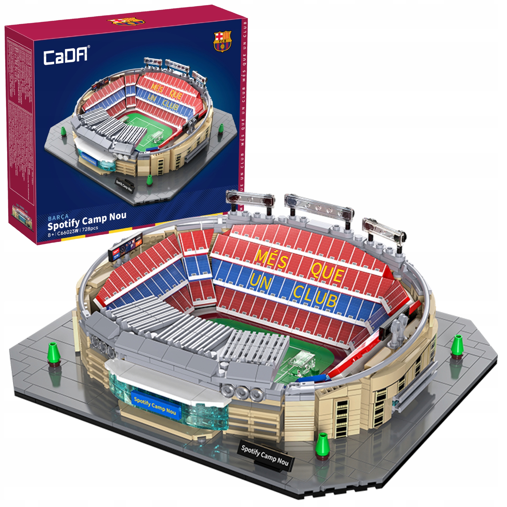 Klocki Cada Fc Barcelona Camp Nou Spotify Stadion 728 El. Barca La Liga