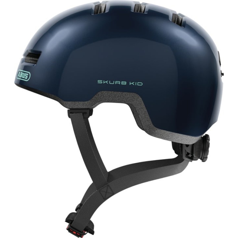 Abus Přilba Skurb Kid dětské na kolo midnight blue M (50-55 cm)