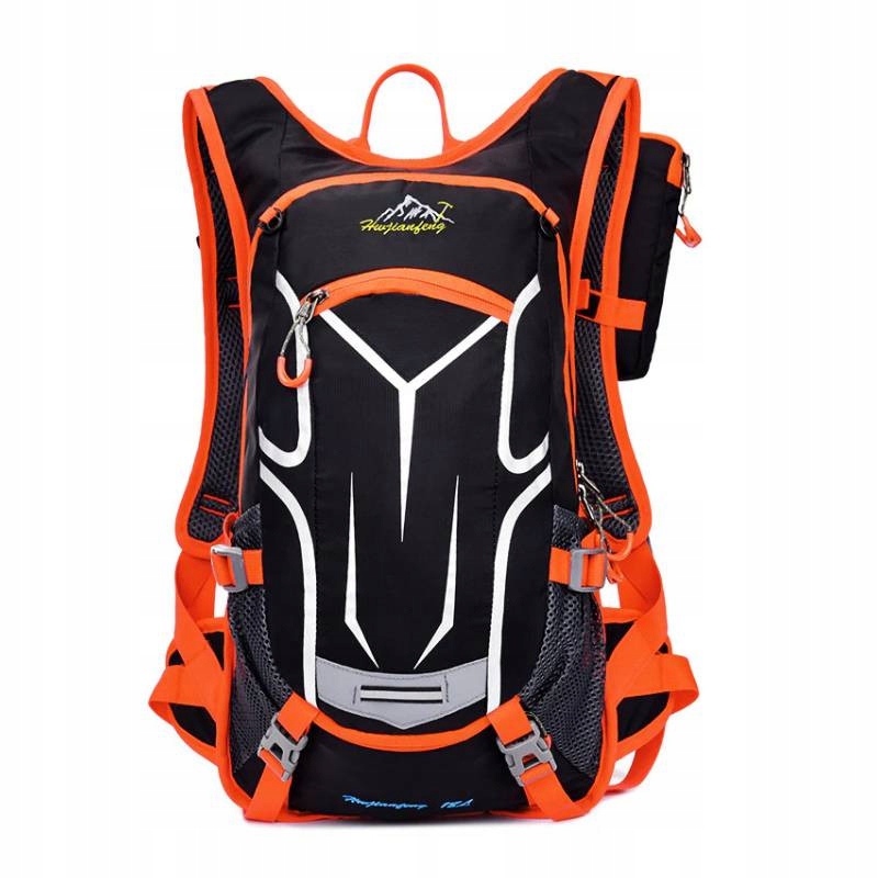 Plecak rowerowy, sportowy, turystyczny, trekking 18L pomarańczowy