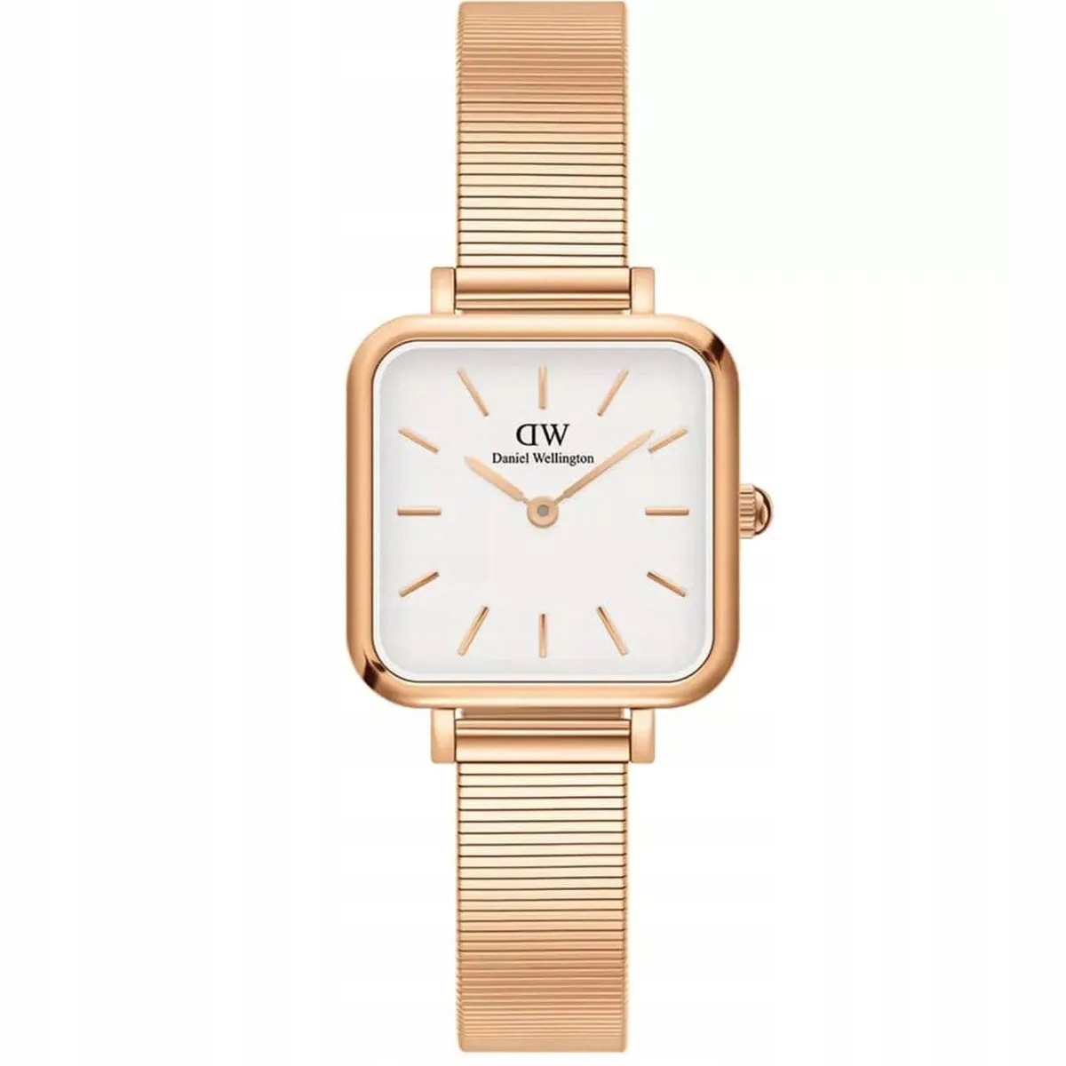 Zegarek Daniel Wellington Quadro Studio DW00100517 22mm różowe złoto z
