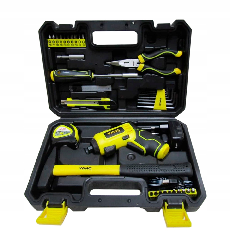 Sada nářadí s šroubovákem, bity, klíče 47 ks Wmc