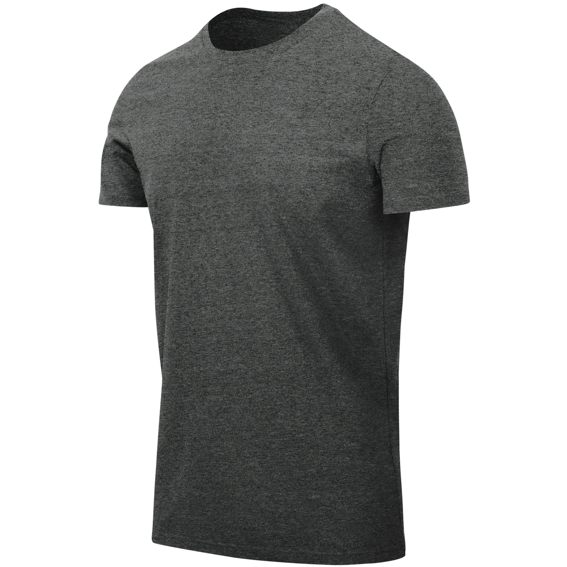 Koszulka Helikon T-Shirt Slim Mel. Black-Grey XXL