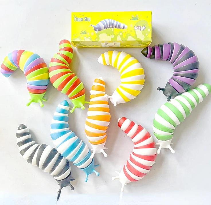 ZABAWKA SENSORYCZNA - ŚLIMAK FINGER SLUG TOY ZABAWKA SENSORYCZNA Bohater Inny