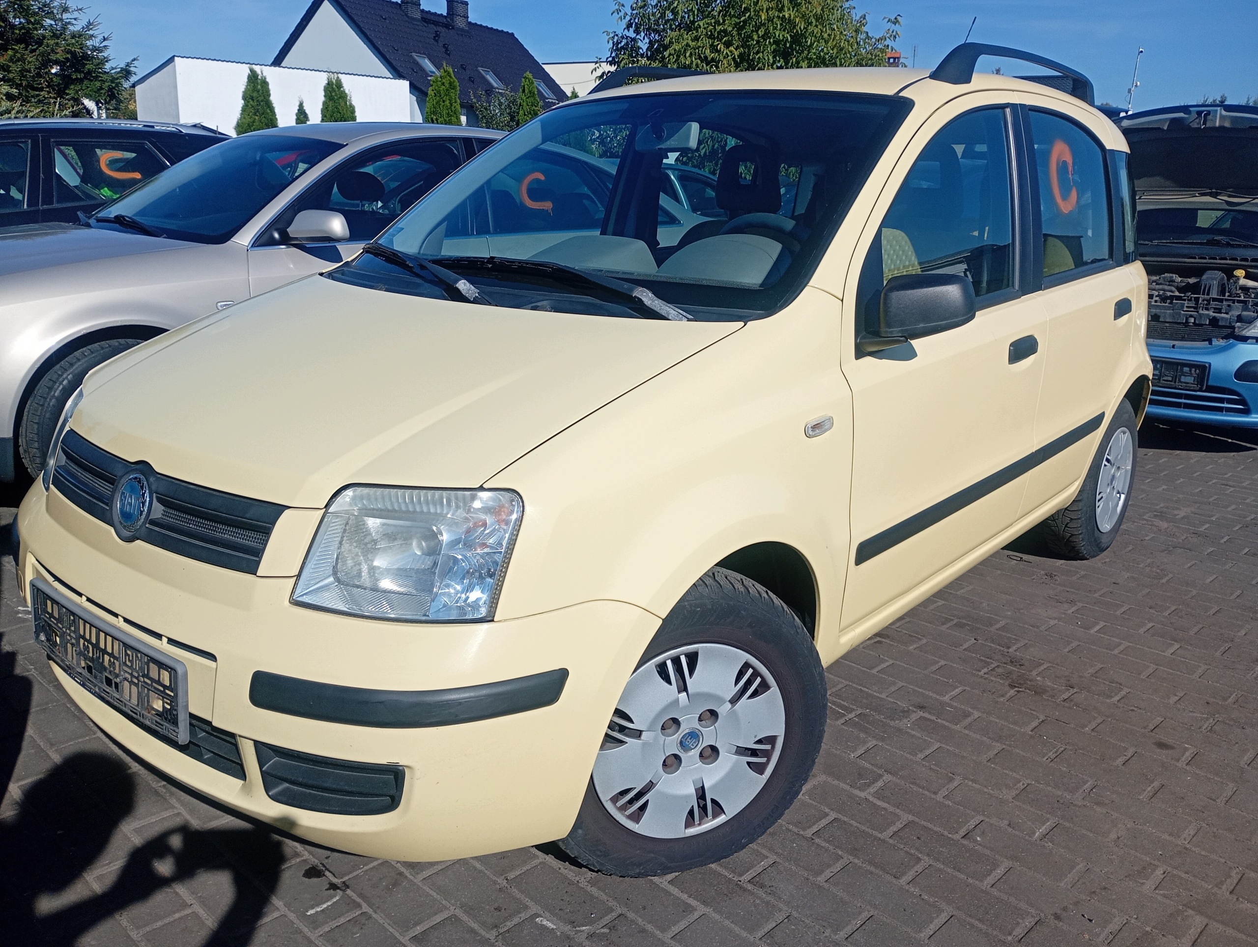 Reflektor light left front front Fiat Panda 2 II 03-09
