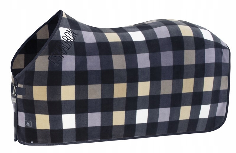 Derka Eskadron Fleece Check Cs 26 ocean/sierra/white/orchid M 135cm