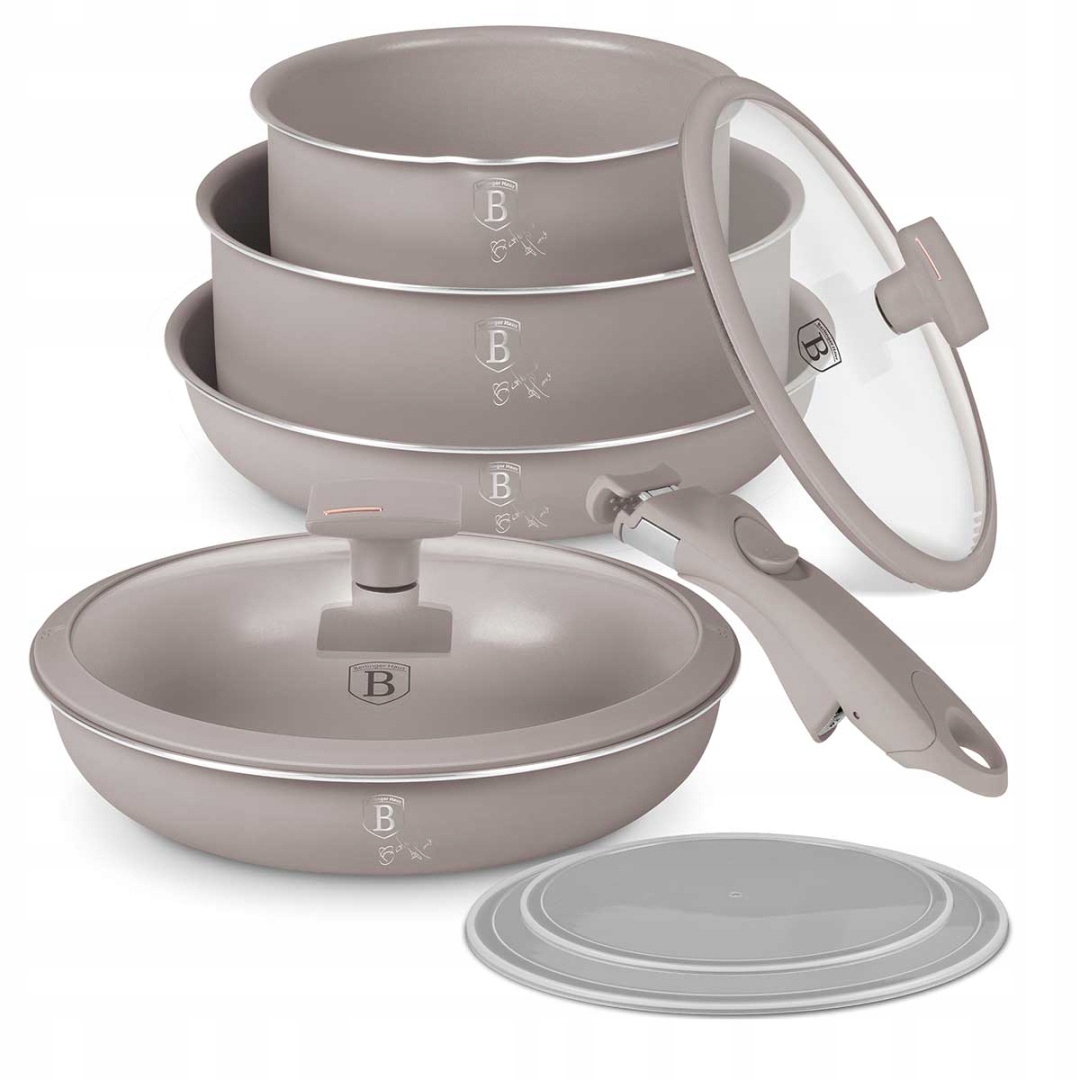 Sada Hrnců 9 Dílků Berlinger Haus BH-8255 Taupe