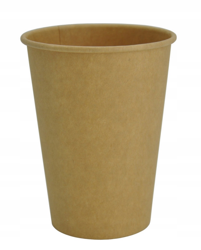 

Kubki kawę herbatę gorące papierowe Kraft 300mlX50