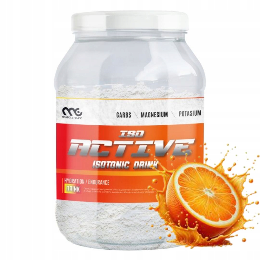 Muscle Clinic IsoActiveUp 1000 g isotonic hydratace vitamínů minerály