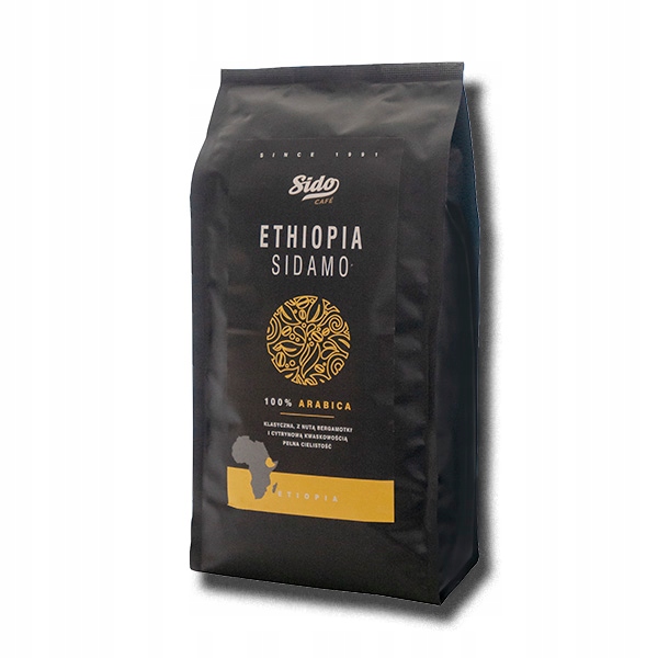 Kawa Ziarnista Sido Ethiopia Sidamo 1kg