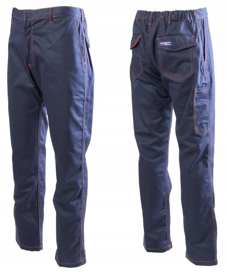 Spodnie robocze spawalnicze Esd dla spawacza do spawania trudnopalne r. 28