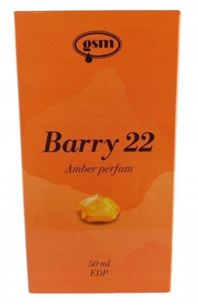 Gsm Mumio Jantarové Parfém Pánské Barry 22 Aventura (50 ml)