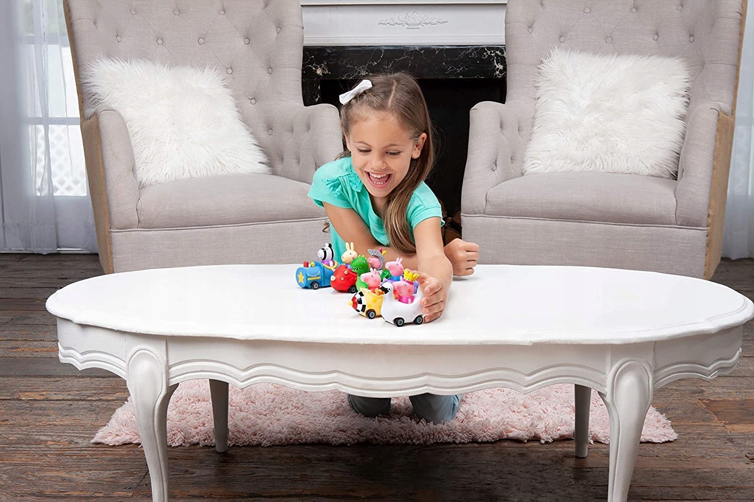 Świnka Peppa Mały Powozik SKUTER PEP0208 Marka TM Toys