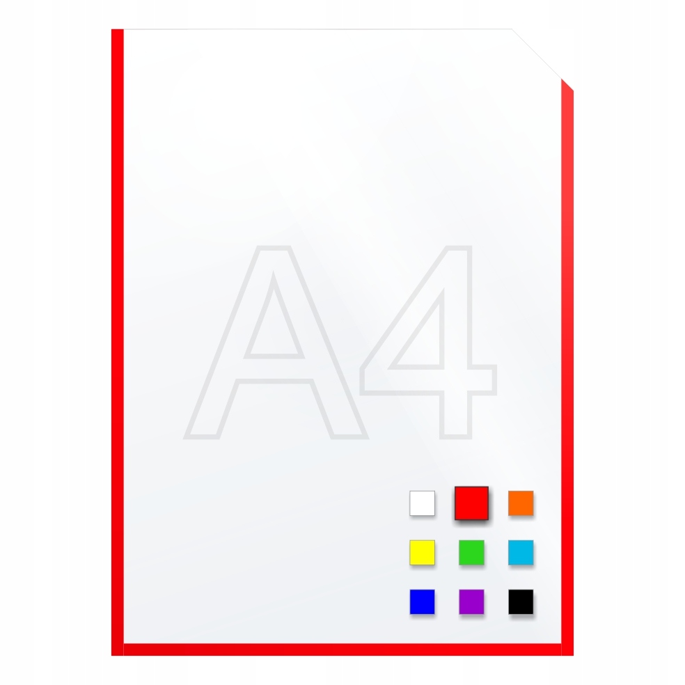 KIESZEŃ SAMOPRZYLEPNA PLAKATOWA A4 PION