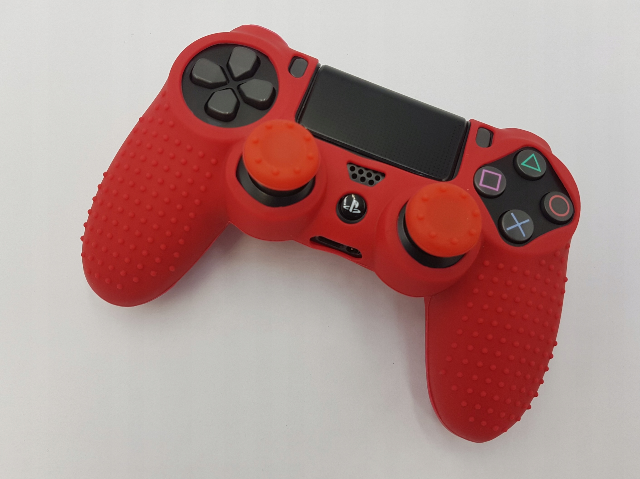 ETUI SILIKON NAKŁADKA OSŁONA POKROWIEC NA PADA DUALSHOCK PS4 +2 GRIPY Marka KBR Games